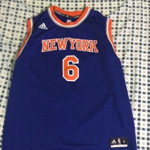 Knicks away Adidas jerseys kristaps porzingis KIDS